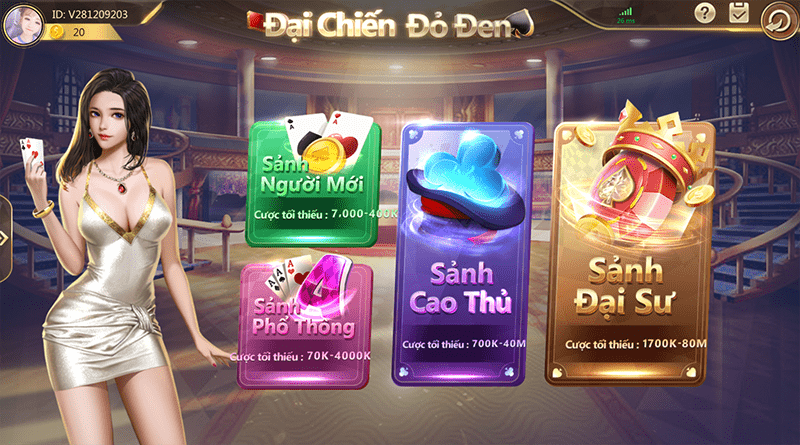 game đại chiến đỏ đen