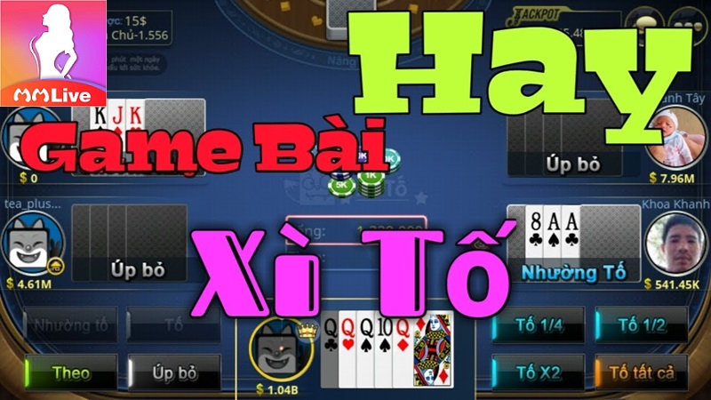 game bài xì tố online